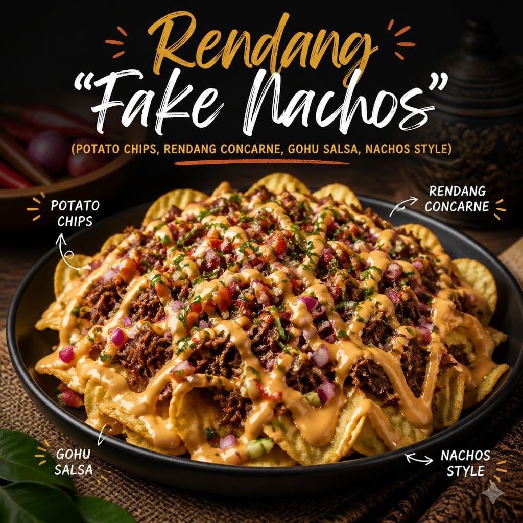 Rendang "Fake Nachos"